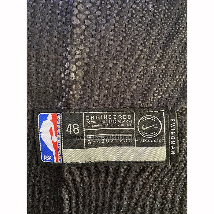 Camiseta Los Angeles Lakers Anthony Davis NO 3 Ciudad 2019 Negro
